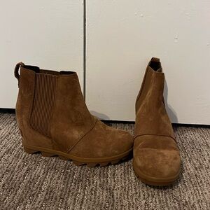 Sorel wedge bootie